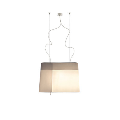 Loft 1 - Light Fabric Single Pendant