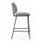 Upholstered Counter Stool with Metal Frame-99331601