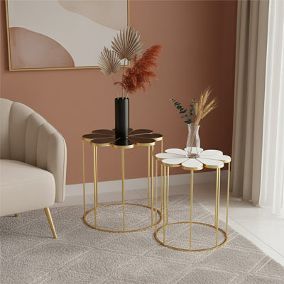 Perlo Frame Side Table Set