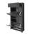 Functional Entryway Organizer With 2 Flip Drawers, Wood Grain Pattern Top Shoe Cabinet With Drawer, Free Standing Shoe Rack With Adjustable Panel-1351180761