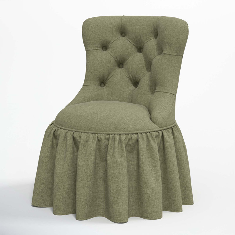 Chaise d'appoint Minnie, Lin laurier texturé Zuma