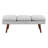 Raynika 54" Mid-Century Bench-306089516