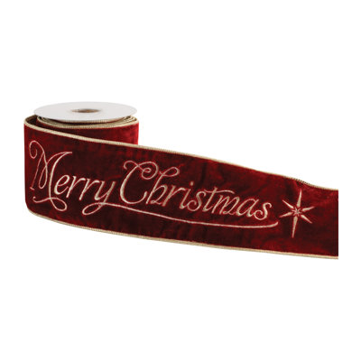 Ruban filaire Merry Christmas Script