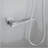 10-Inch Square Wall Mounted Rain Shower System, Brushed Nickel-125774952
