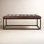 Banc en cuir véritable de 50 po et 55 po Pearson-1140687360-1202275608
