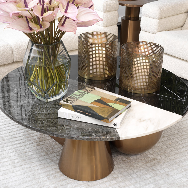 Ouragan de table en métal Sterling 10 po, Laiton, H 10 po x l 10 po x P 10 po