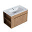 30 Inch Bathroom Vanity With White Ceramic Basin And Adjustable Shelf Sagacity Utility Value