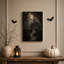 Art mural victorien sur toile Halloween-1148523635