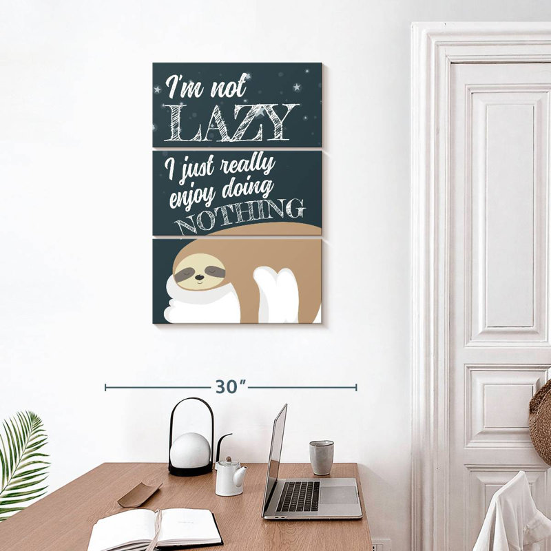 Tergel Funny Sloth, 32" H x 20" W
