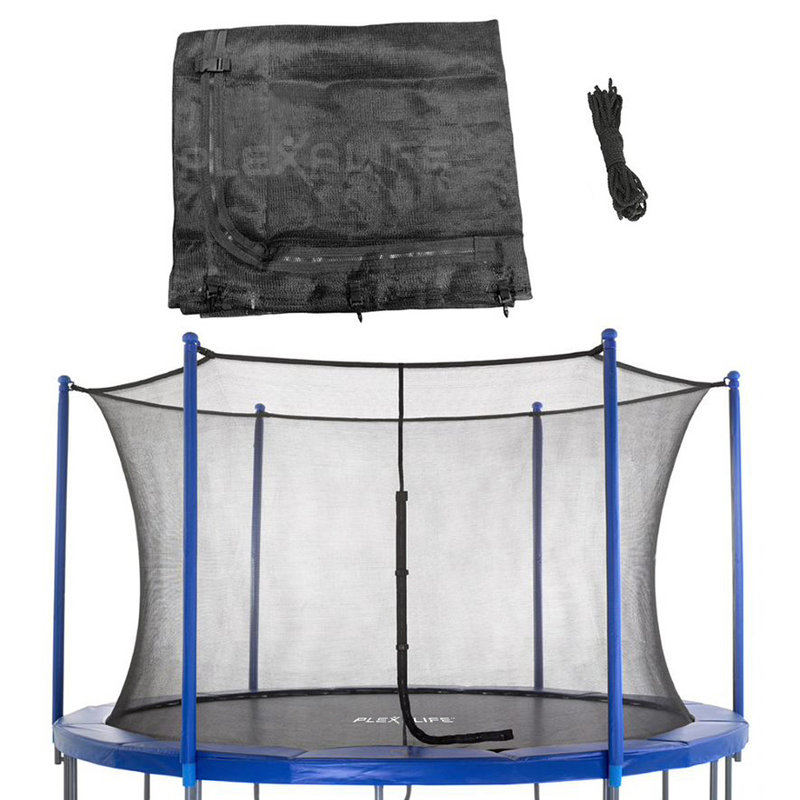 Enceinte et filet pour trampoline, H 0,2 po x l 96 po x P 96 po