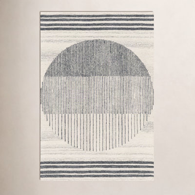 Uptown Hand-Tufted Geometric Rug