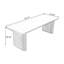 Bureau d'écriture rectangulaire en bois massif noyer-2068827579