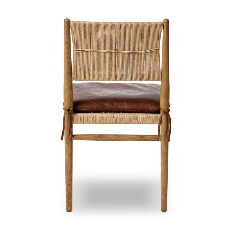 Dara Dining Chair with Cushion, Dulane Mahogany