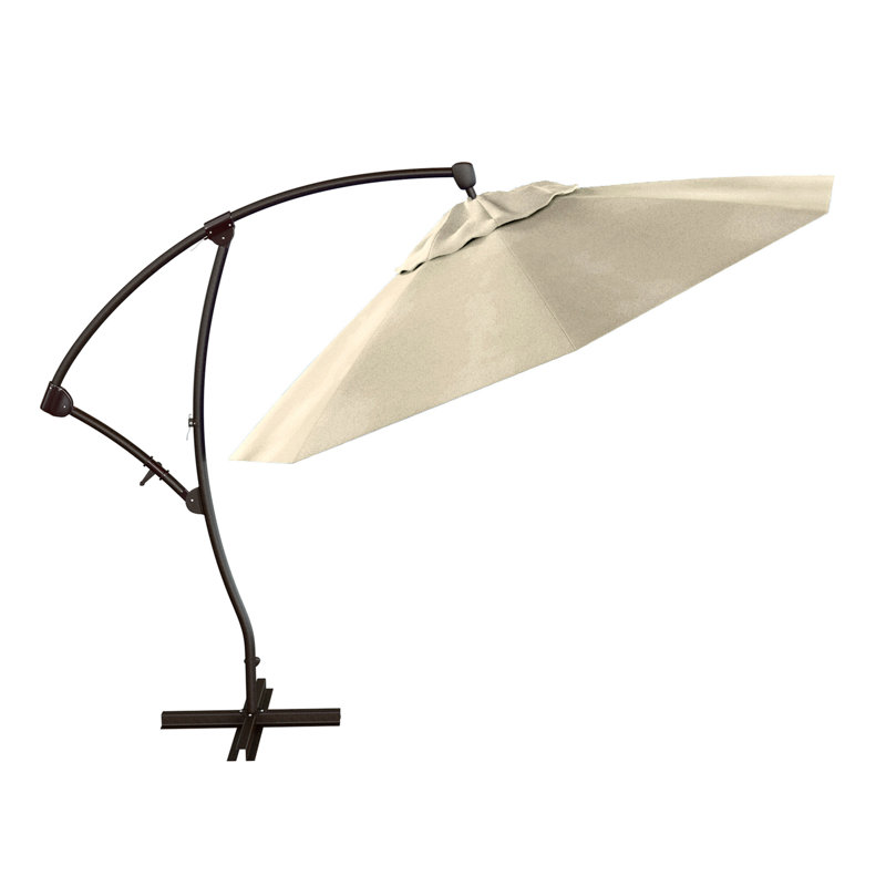 108'' Cantilever Umbrella, Antique Beige Performance