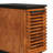 Liddel13” Two-Tone Wood Chair Side Table, Handcrafted in Arizona