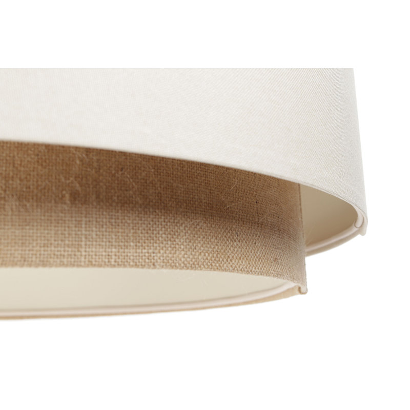 Ammann 1 - Light Silver Drum Pendant