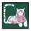 Tigre moderne avec giclée incurvée, design par Melissa Wang