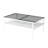 Coffee Table And End Tables , 3 In Gray Glass With For Living Room Captivating Display Contemporary Space Of 3, Tempered Exhibition Stand
