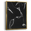 Toile encadrée de qualité supérieure Night Bloom II - prête à être accrochée-813776084-813776080-813776091