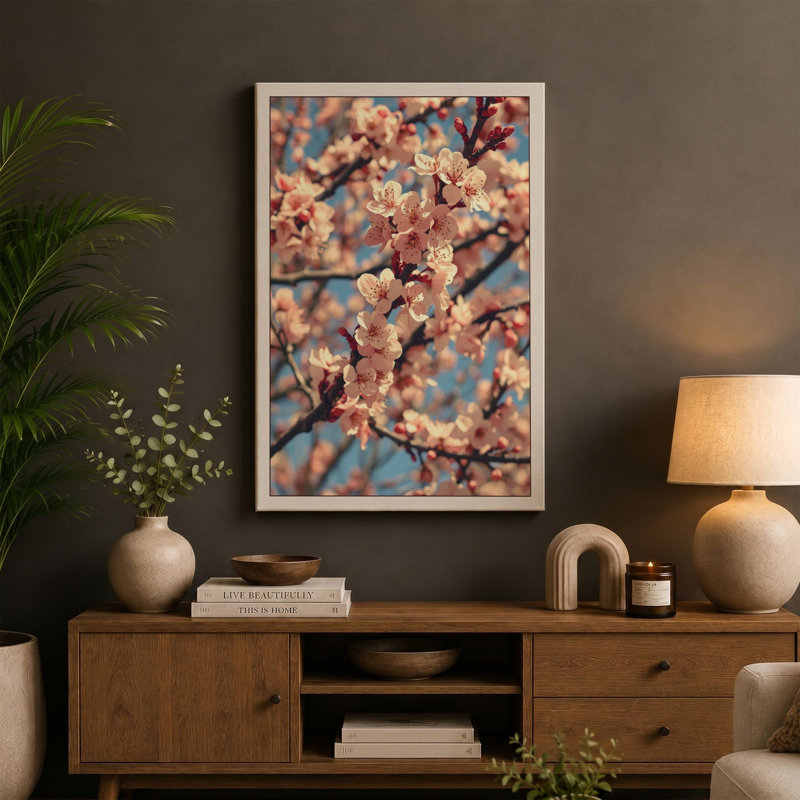 Print, 24x16 - 61.0 x 40.6 cm, Teal Border