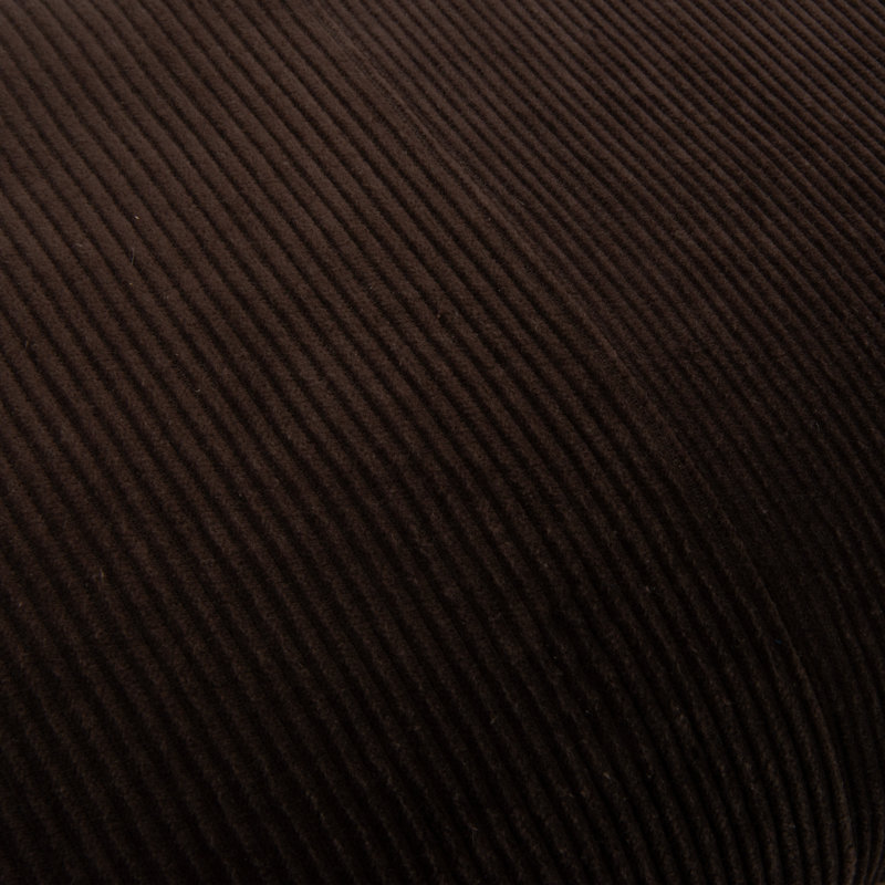  Cotton Velvet Throw Pillow, Brown