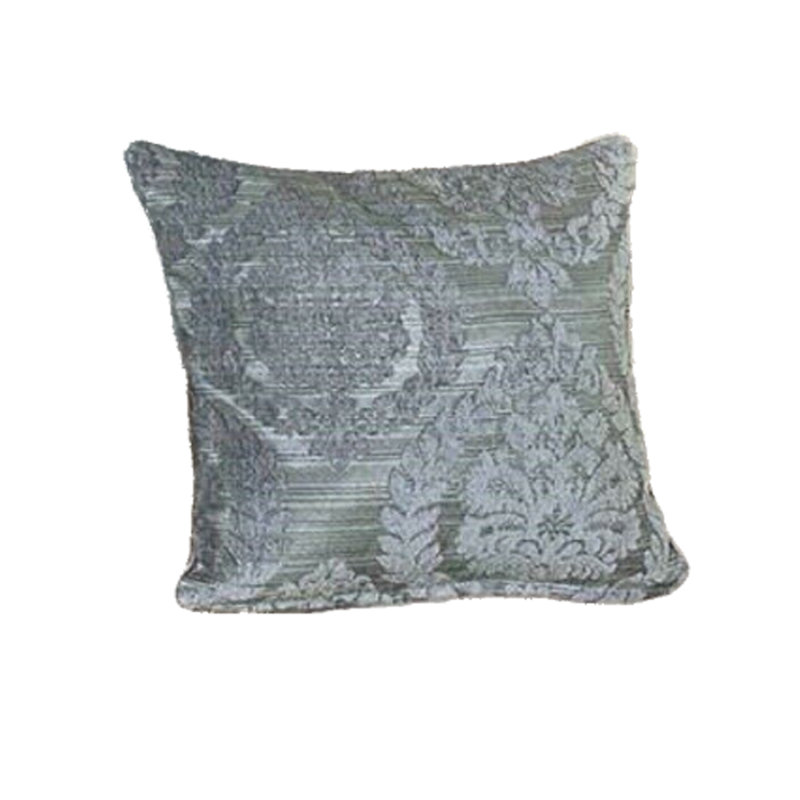 Kevinson Indoor / Outdoor Floral Square Euro Pillow Cover, 56 x 56cm, Grey