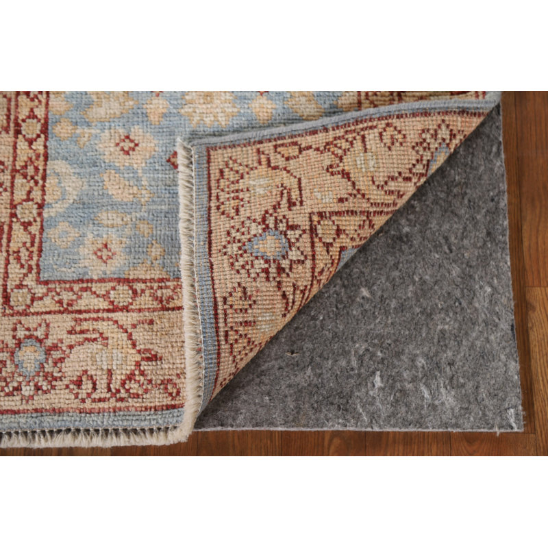 Tapis bleu clair Oushak