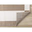 Tapis d'intérieur moderne brun clair à motif géométrique-516276650