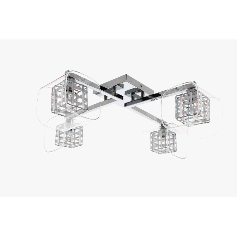 Johnathan Glass Flush Mount