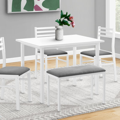 Dining Set, 5-Pieces Set, 40" Rectangular