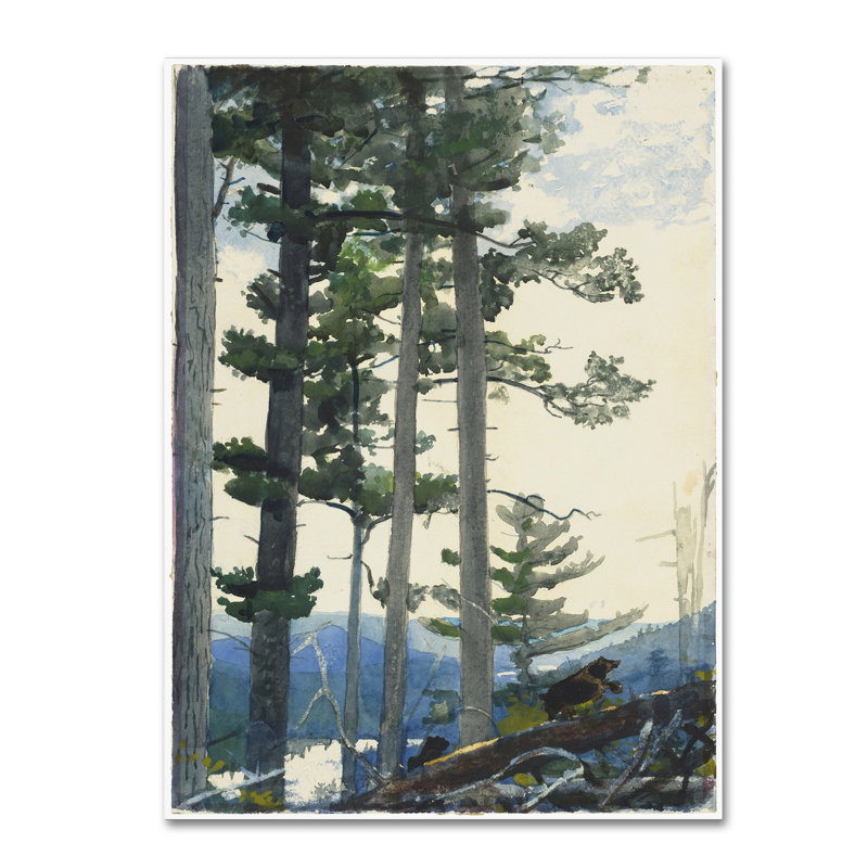Mid-Century, 32" H x 24" W