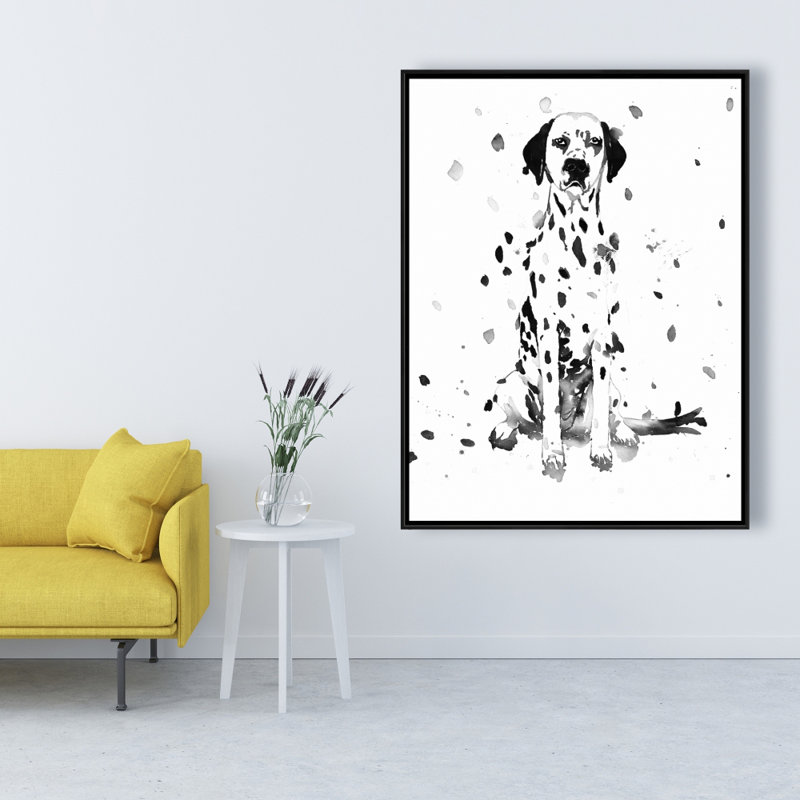 «Dalmatian Dog», reproduction sur toile, H 48 po x l 36 po