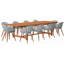 Ensemble de salle à manger rectangulaire pour 10 personnes 42 po Como-1214316558-1297968282