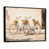 Black Floater Framed