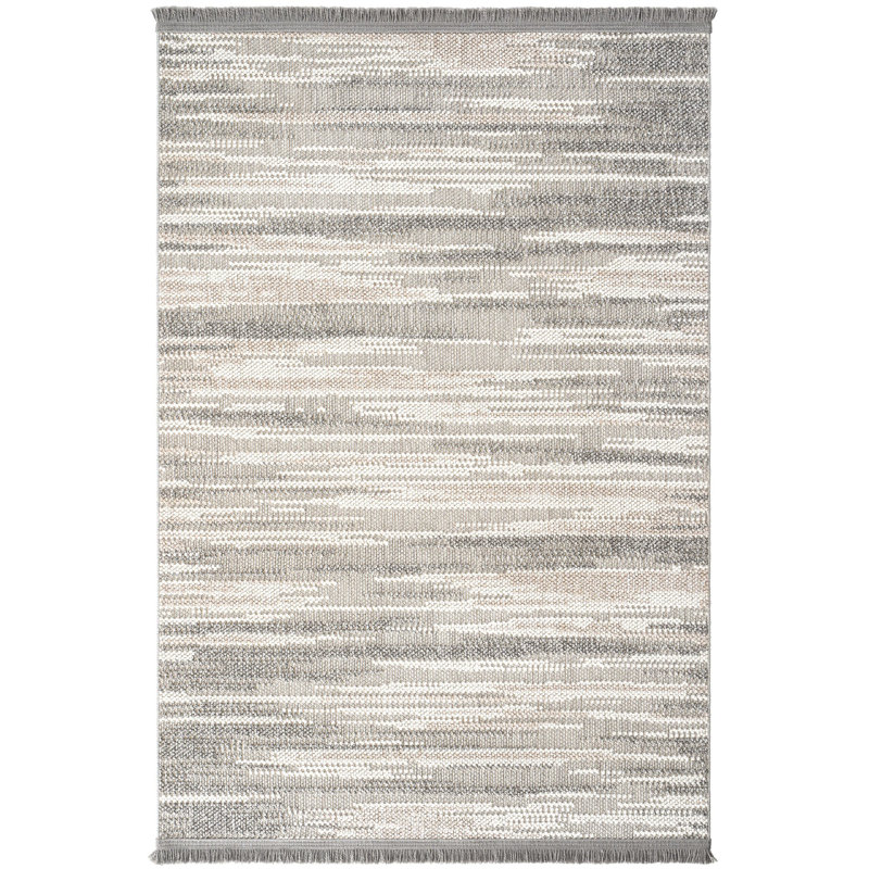 Rhyatt Abstract Machine Made Indoor / Outdoor Area Rug, Rectangle 3'3" x 4'11"