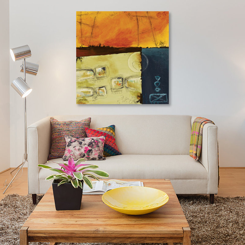 «Unity III», reproduction sur toile, H 48 po x l 48 po x P 1,5 po, Toile tendue, Pas de tapis