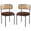Chaise d'appoint en tissu Amett-1502691288