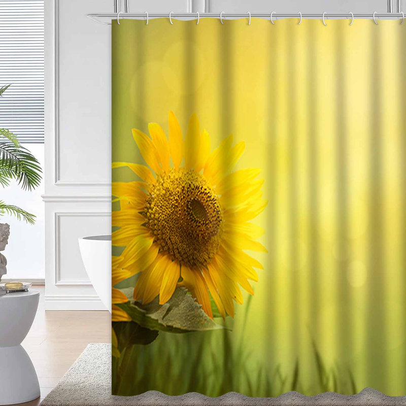Rideau de douche Summer Floral, L 72 po x l 72 po