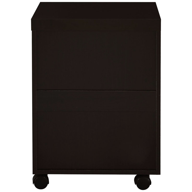 Rangement pour 3 bureaux - Finition cappuccino