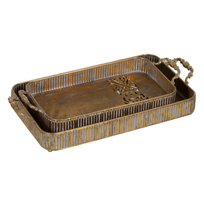 Myersville Metal Tray - Set of 2