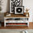 Farmhouse Fireplace Tv Stand For Up To 60 Inch Tv, Entertainment Center With 50" Electric Fireplace For 55 65 Inch Tv, 55" Tv Stand With Storage Cabinet Drawer For Living Room (off White)