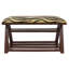 Banc de rangement rembourré avec tablettes-1758010068-1758010071