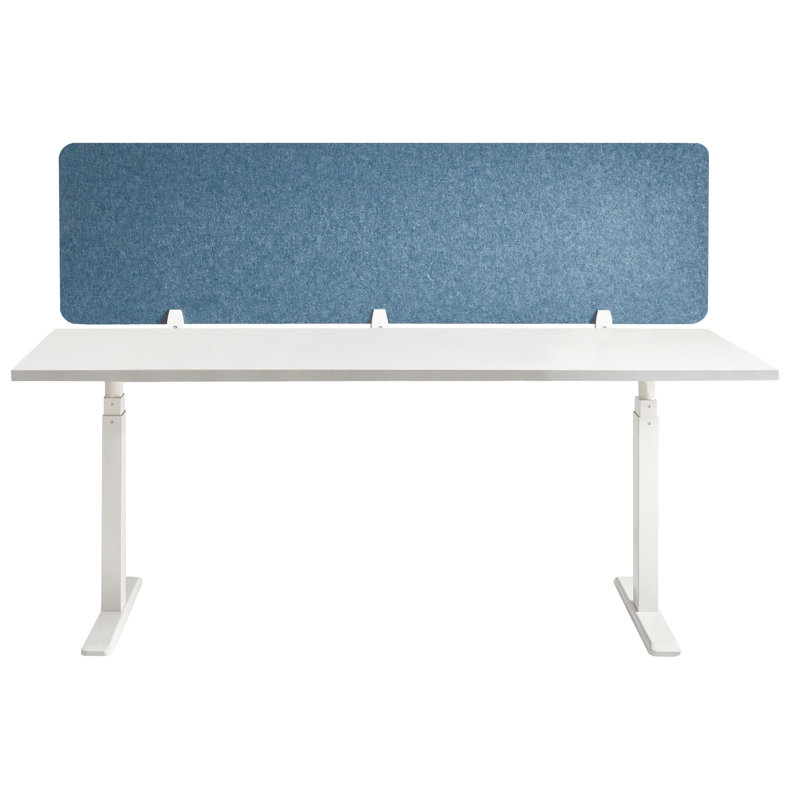 Desk Screen SPLIT Beige, Blue