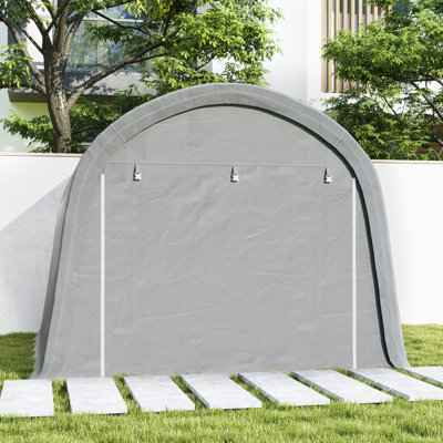 10'x10' Outdoor Storage Shed, Waterproof Heavy Duty Portable Shed