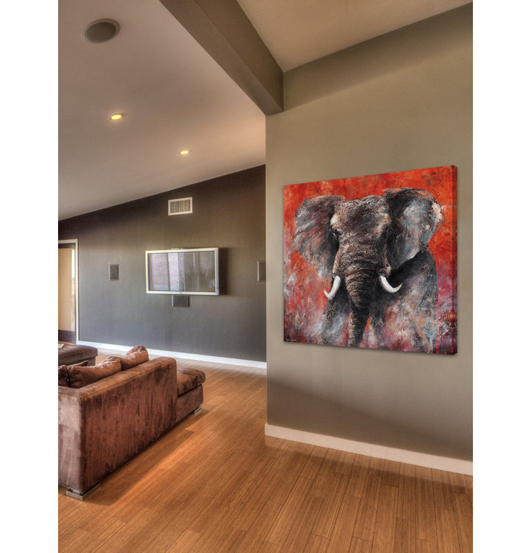 Bergerac - Wrapped Canvas Painting, 122cm H x 122cm W x 3.81cm D