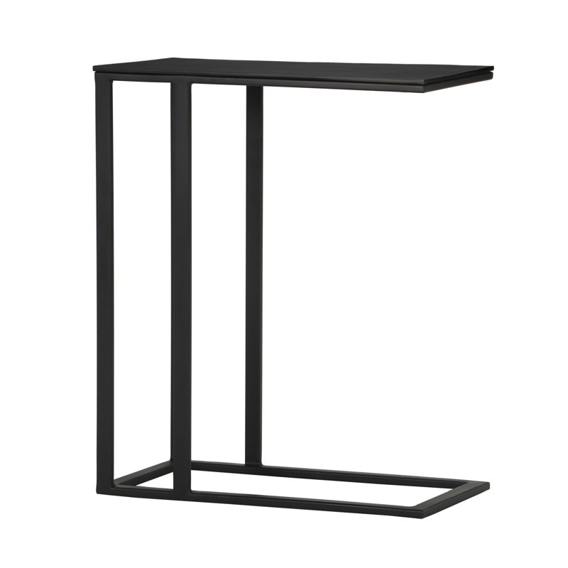 Tanu End Table, Antique Zinc, 23.6" H x 16.5" W x 10" D