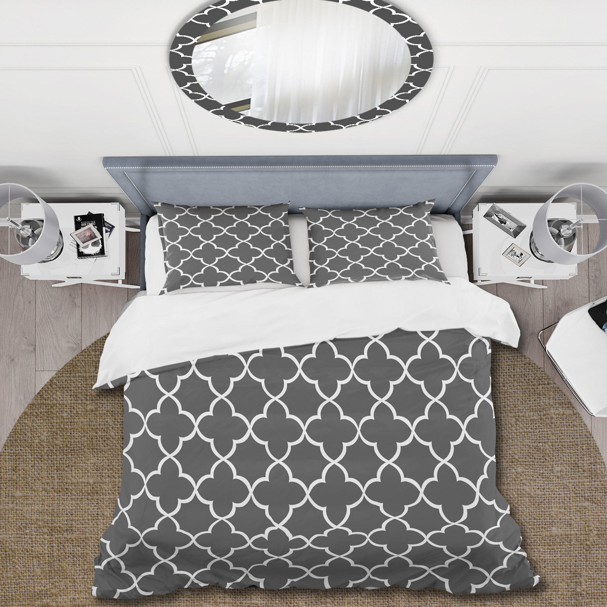 Duvet Cover French Gray