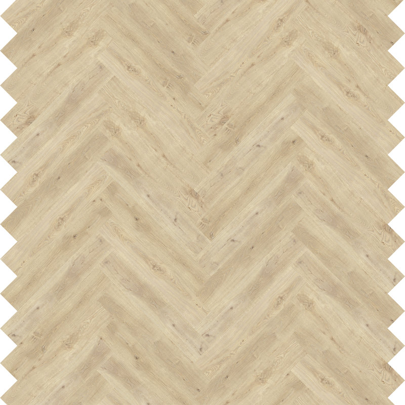 MaxCore Deco 22mil x 5.1" W x 25" L Click Lock Luxury Vinyl Plank Flooring, White Oak