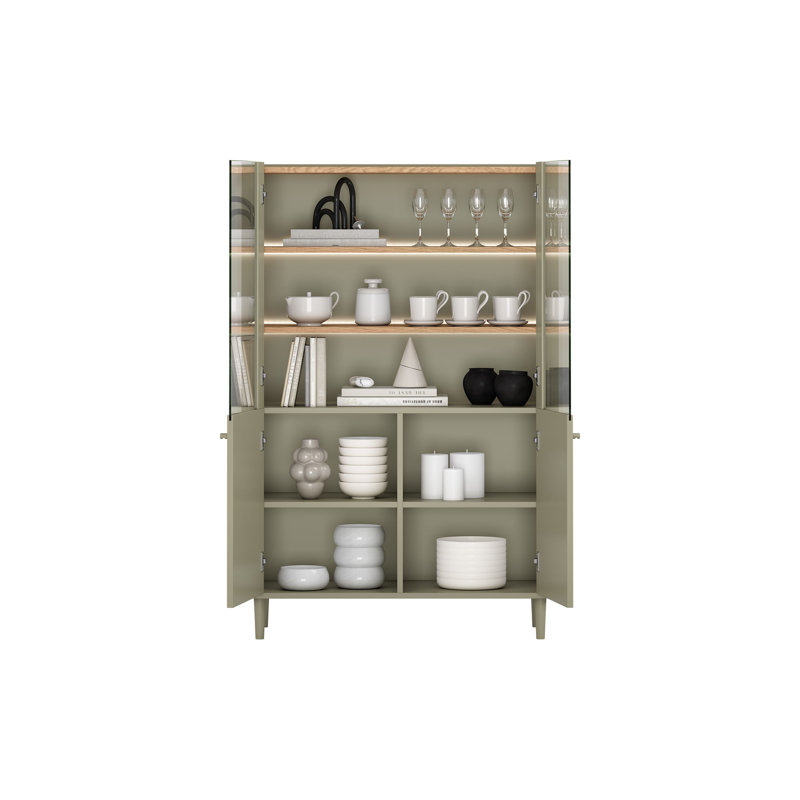 Blackett Display Cabinet, Green