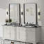 Miroir de salle de bain mural en verre trempé et métal Molly-1104800147-1126530365-1094644534